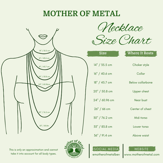 **Necklace Lengths for Women: A Guide by Mother of Metal** - Mother Of Metal