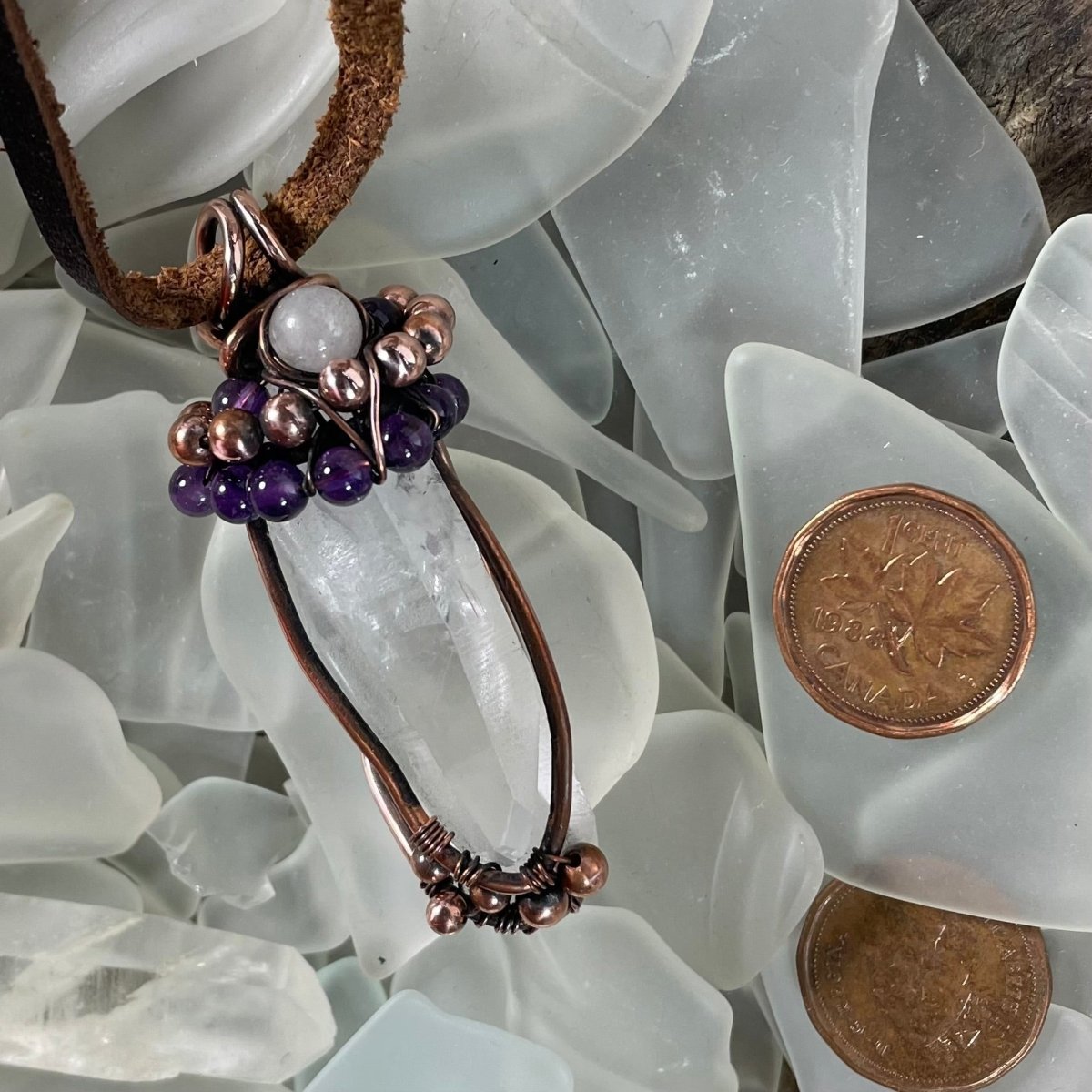 Lemurian pendant deals